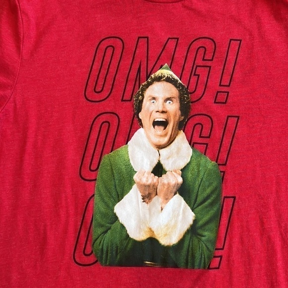 Buddy the Elf OMG Santa T-shirt large - Picture 2 of 8
